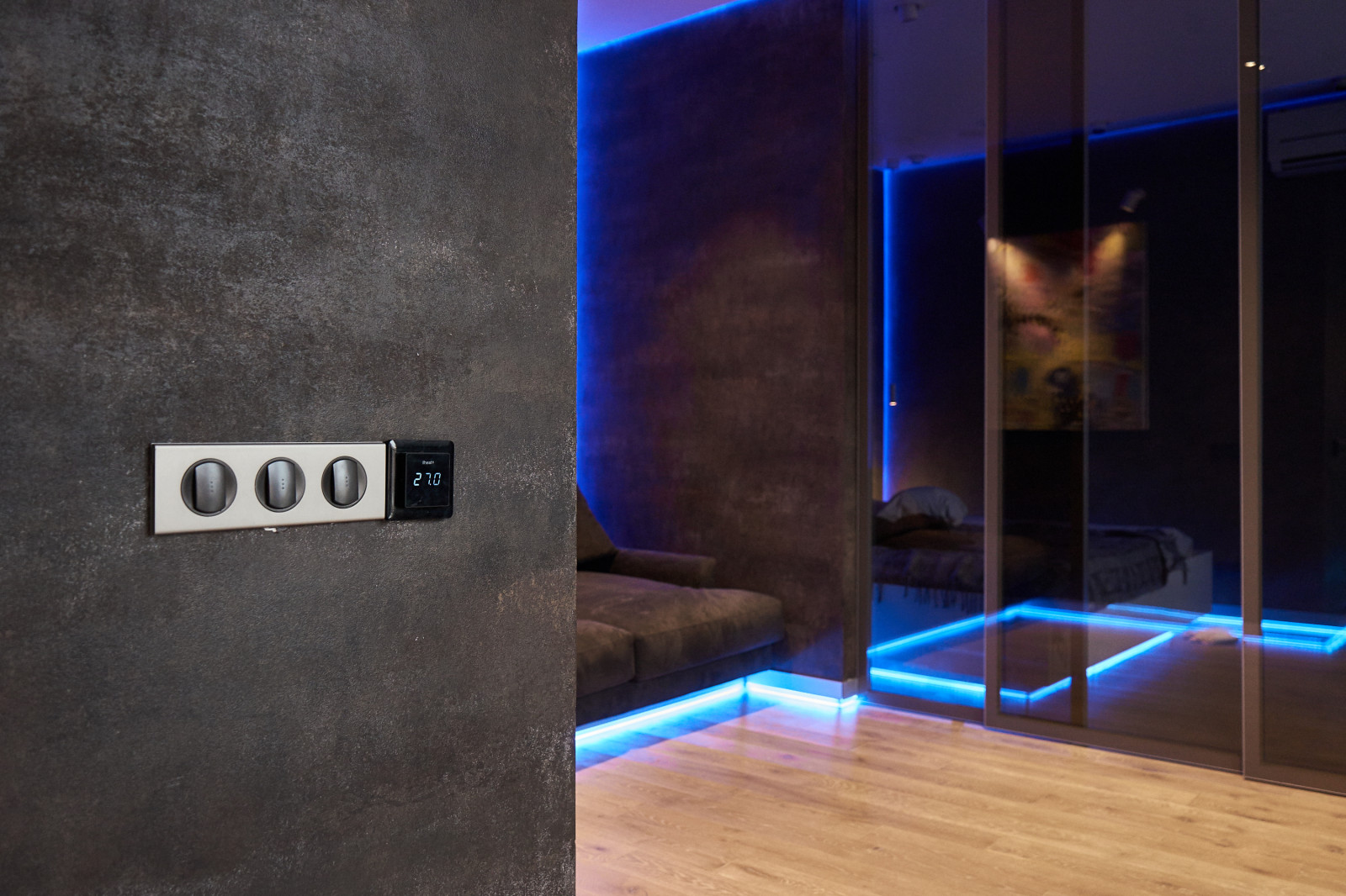 Квартира в стиле Минимал Хай-Тек