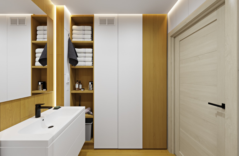 Строгость и тепло в сан.узлах