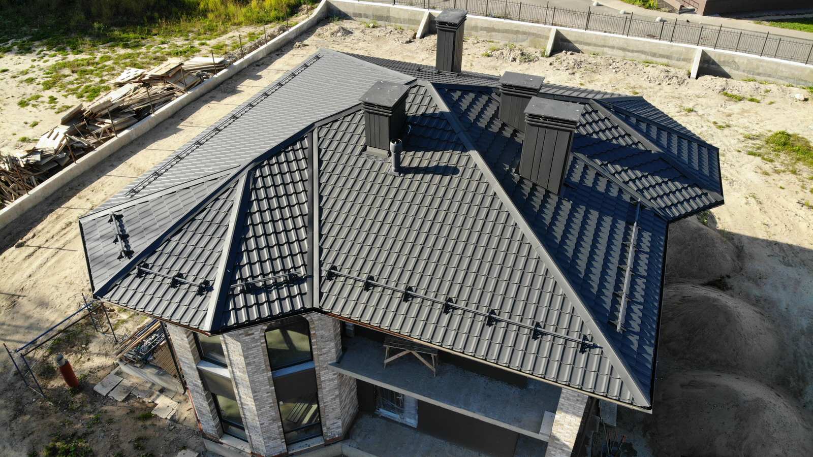 Металлочерепица Квинта плюс от Гранд Лайн/ Grand Line