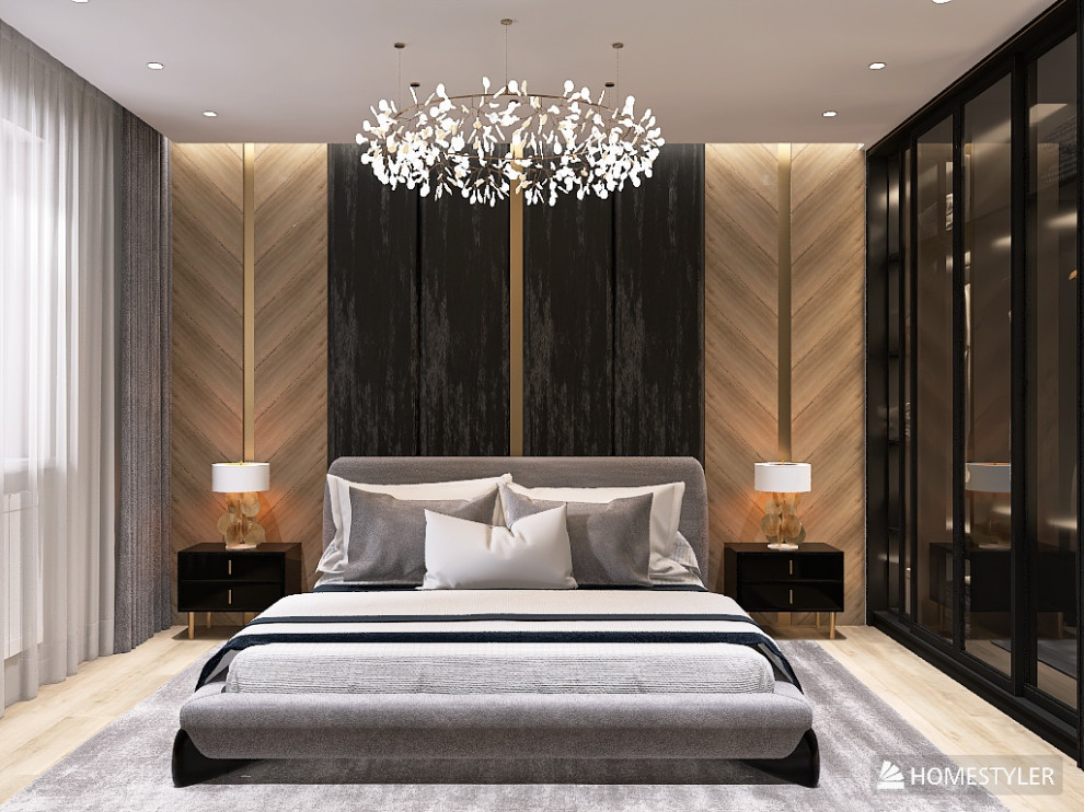 Обложка проекта: Спальня в стиле арт-деко