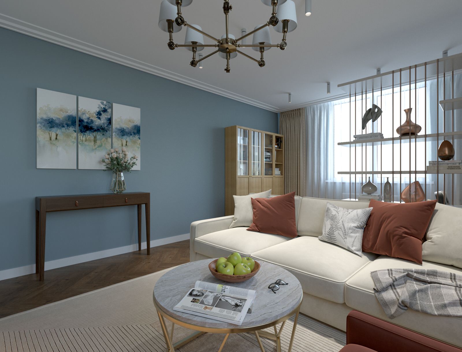 Гостиная ЖК "Резиденция 2"