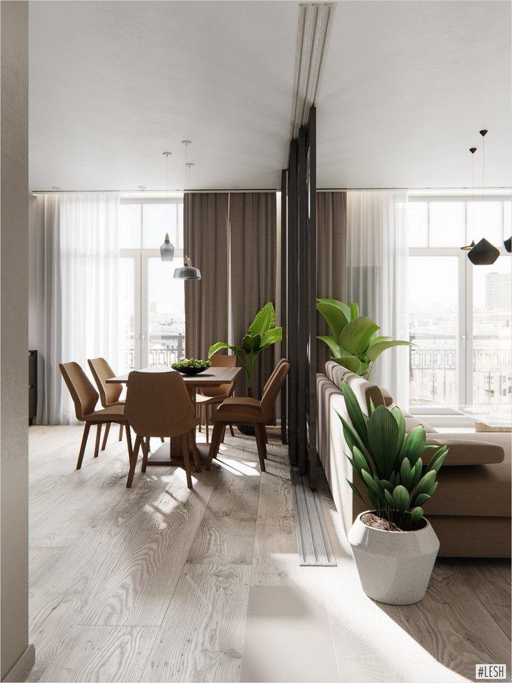 Shchedrin — 77,5m | Сканди-минимализм в резиденции «Щедрин»