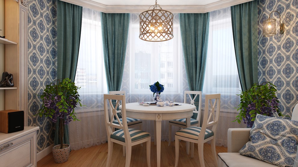 Кухня-столовая в ЖК 7 небо