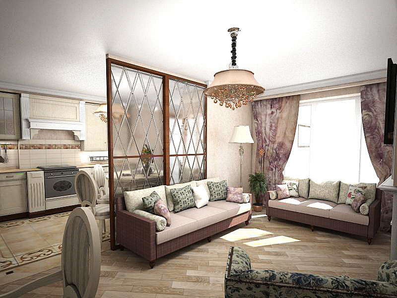 Дизайн-проект 4-х комнатной увртиры.