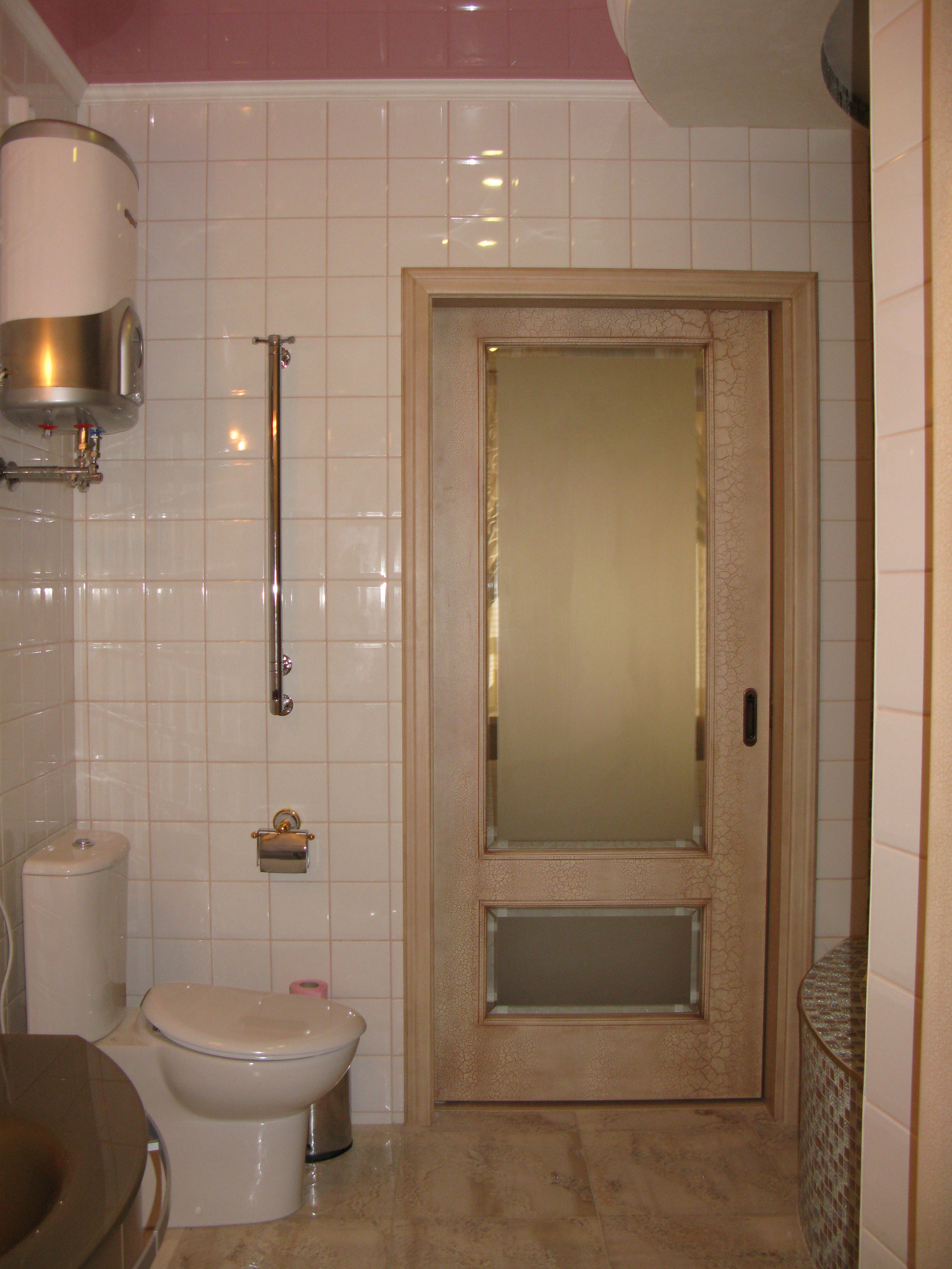 проект квартиры-студии, ванная комната