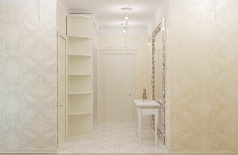 Проект квартиры  в Выхино в  стиле неоклассика