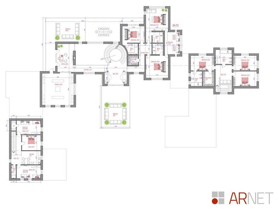 Французская классика дом 1700 кв.м.