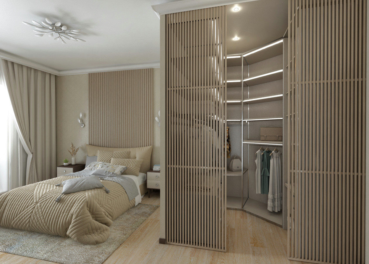 Двухуровневая квартира в ЖК "Портал-Билдинг".