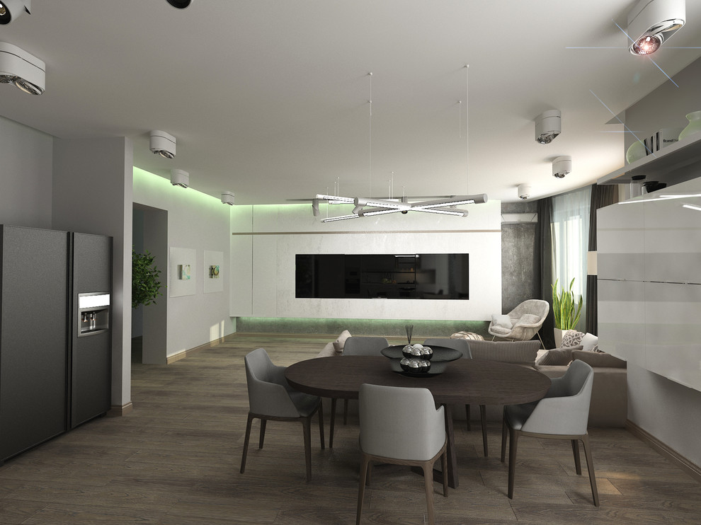 Проект  квартиры в стиле минимализм