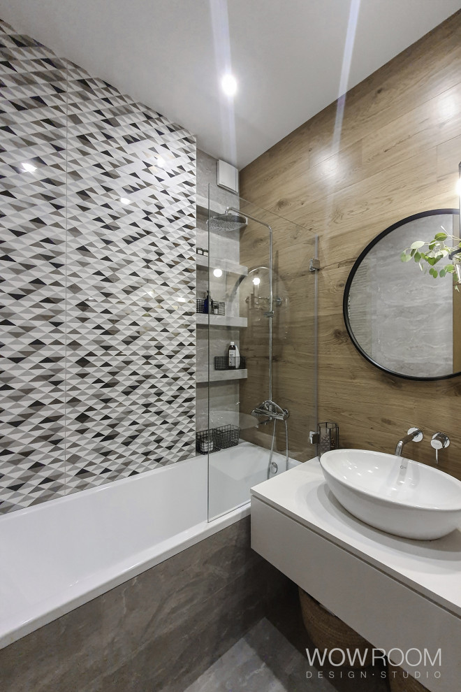 Обложка проекта: Трехкомнатная квартира ЖК "Фили Град", Москва