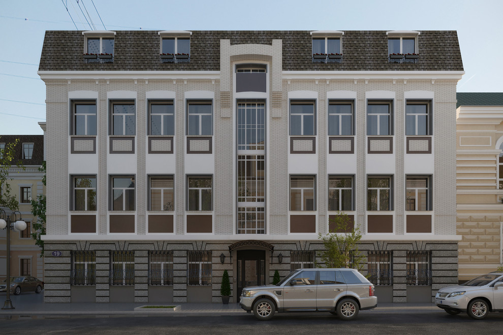 Реконструкция фасада в Москве