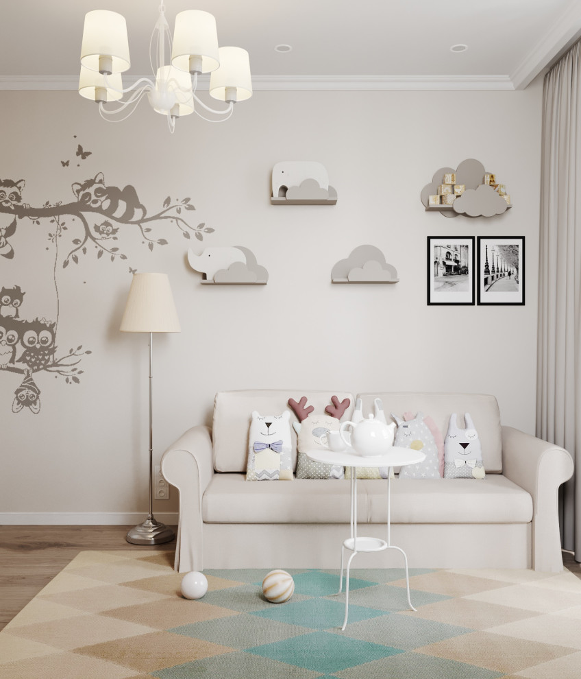 Просторная и светлая неоклассика