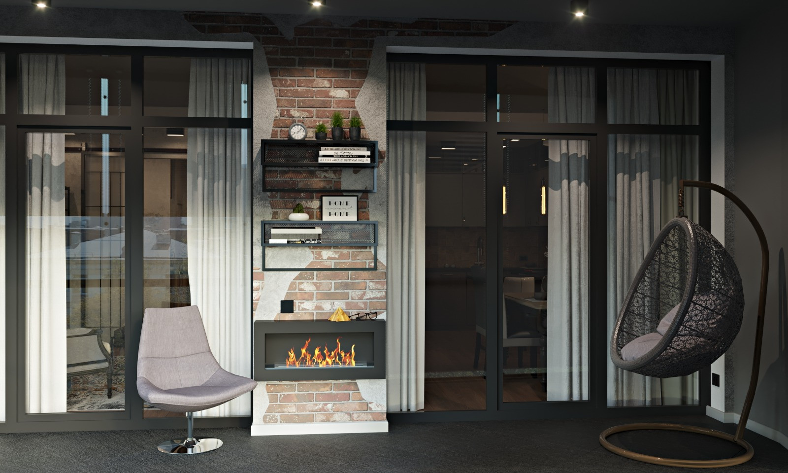 Обложка проекта: Квартира музыканта в стиле лофт