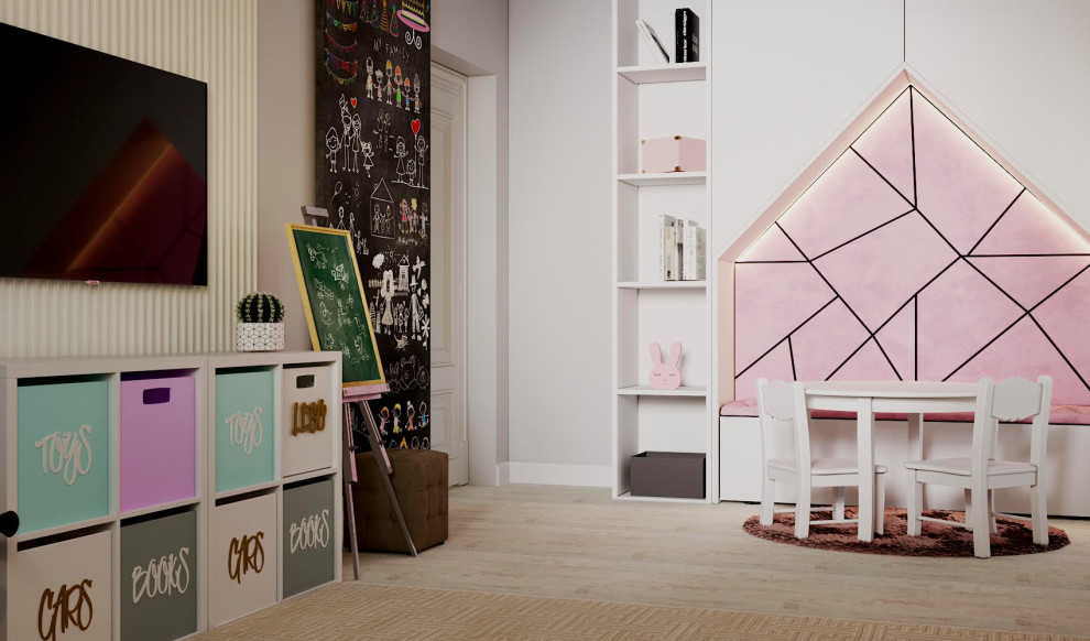 Обложка проекта: комната для девочки