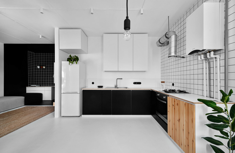 Houzz тур: Ремонт за 500 тыс. — квартира в Калининграде