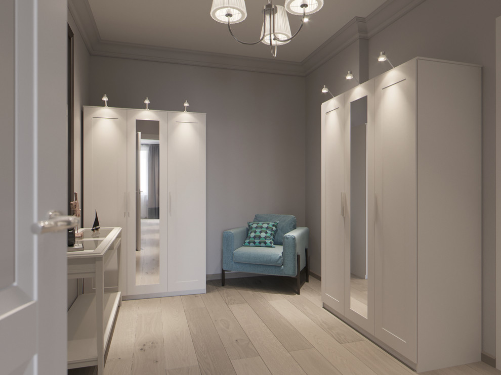 Стильный серый