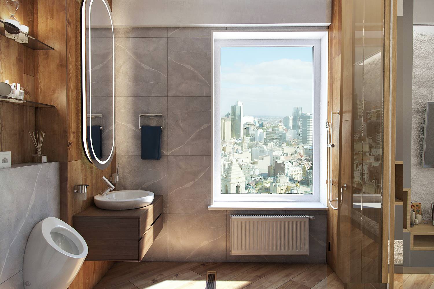 Дизайн-проект квартиры 115 м.кв. Clever Park