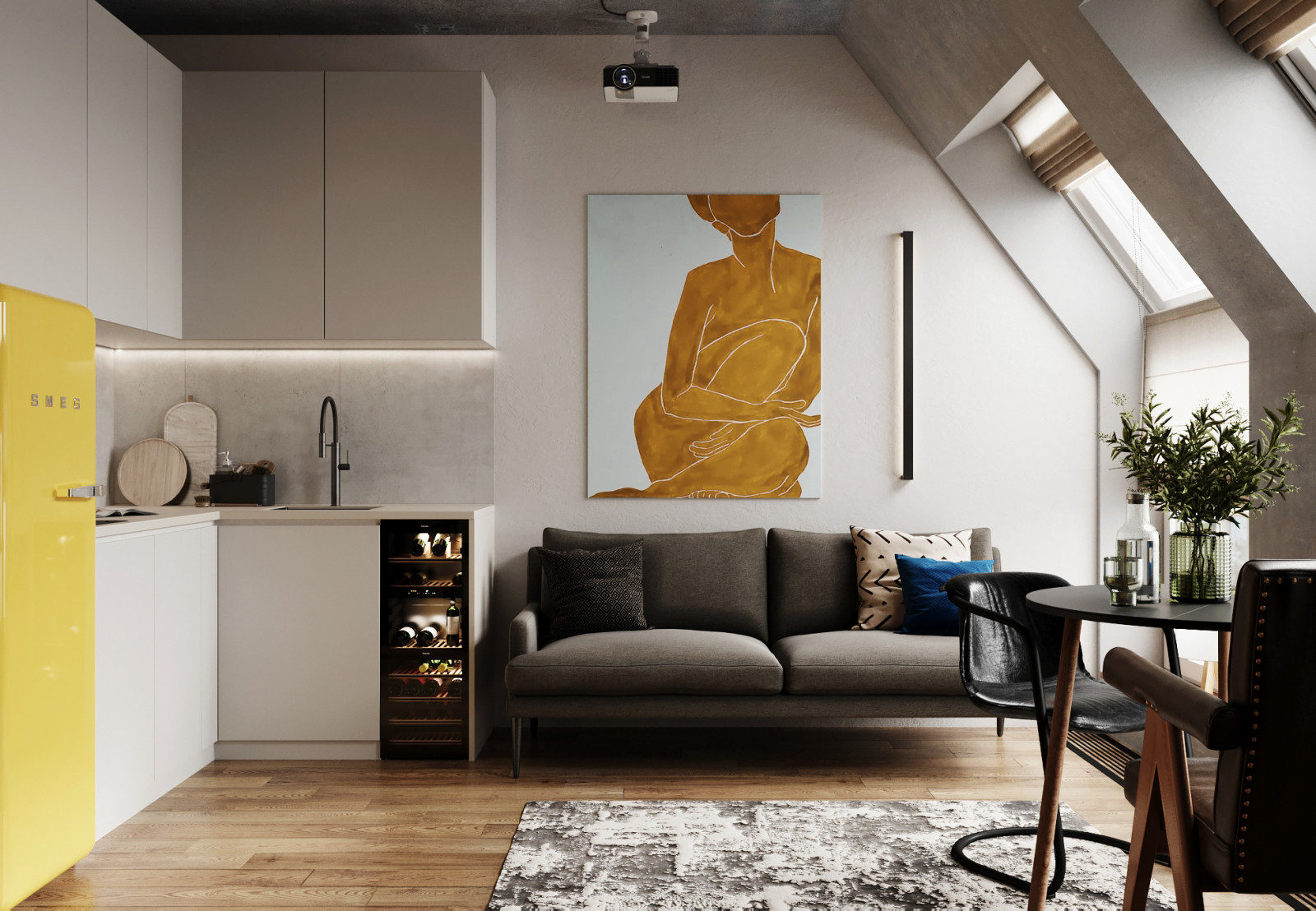 ЖК "Veren Village" 37м2., проект 2022г.