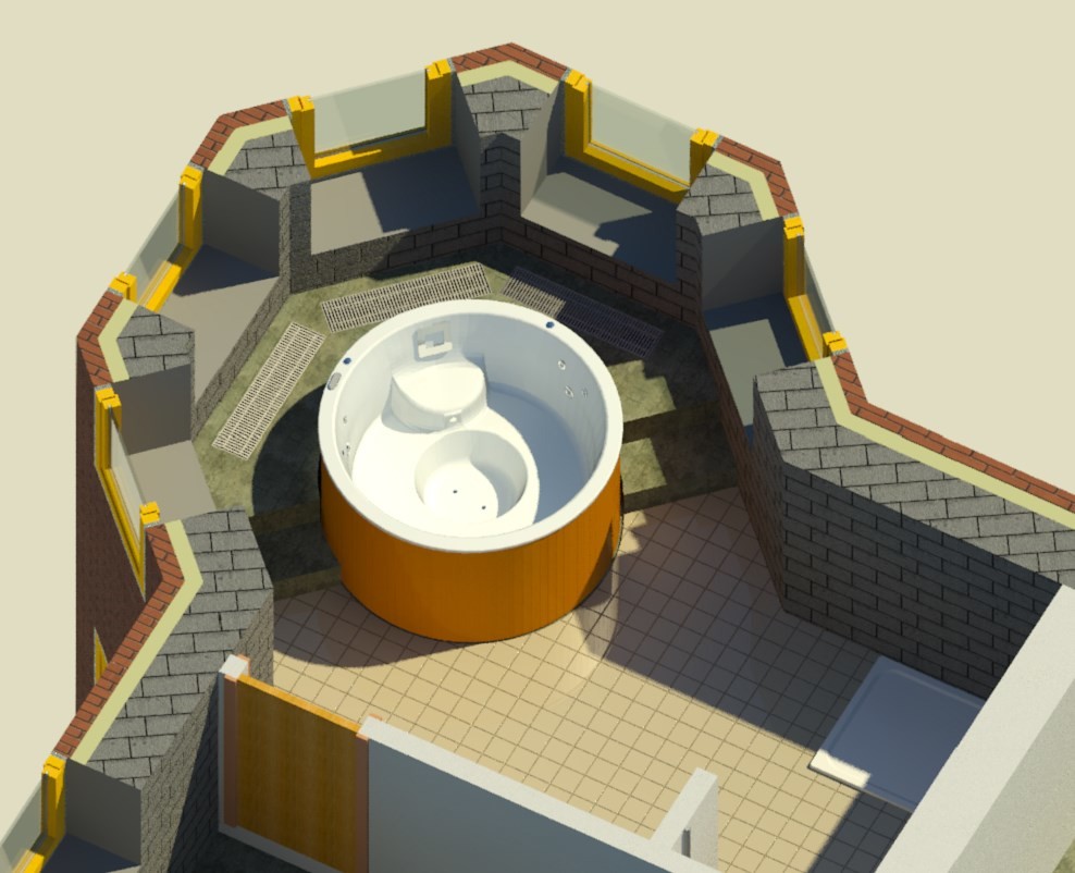 Инженерные системы загородного дома 600 м2