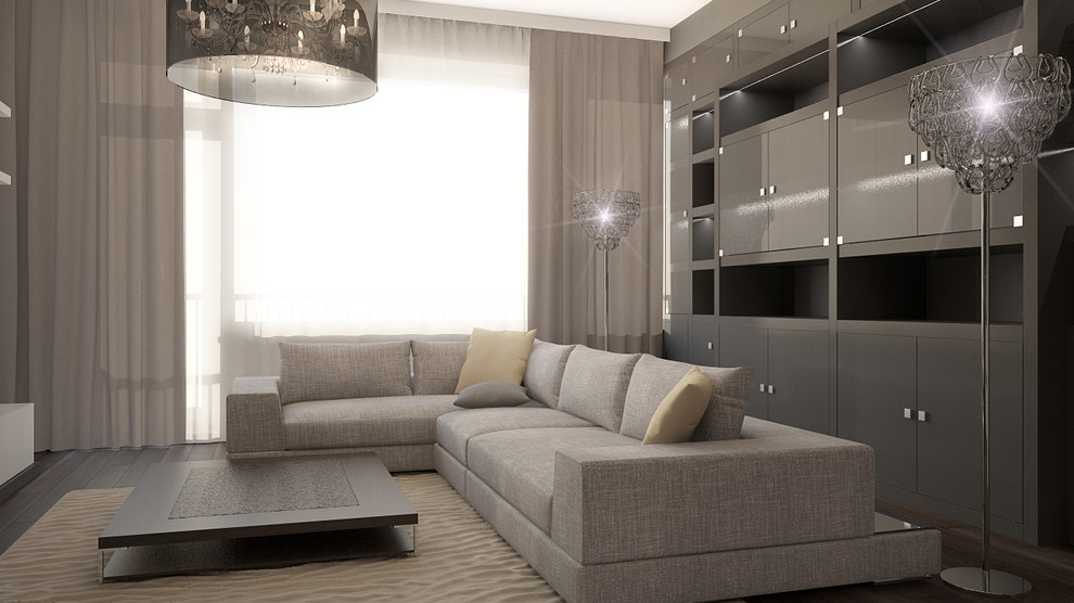 Квартира в стиле "Armani Casa"