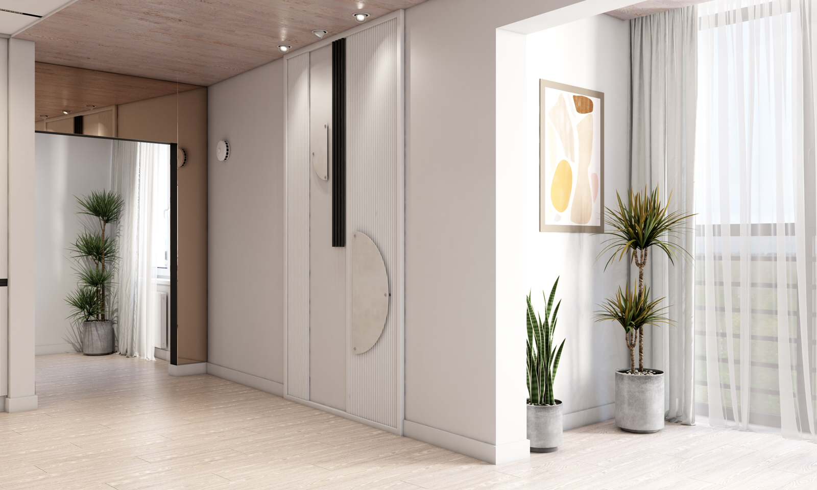 Квартира в Сканди минимализме