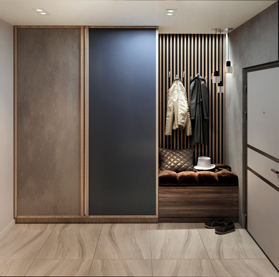 ЖК Солнечный (дизайн проект 3-х комнатной квартиры)