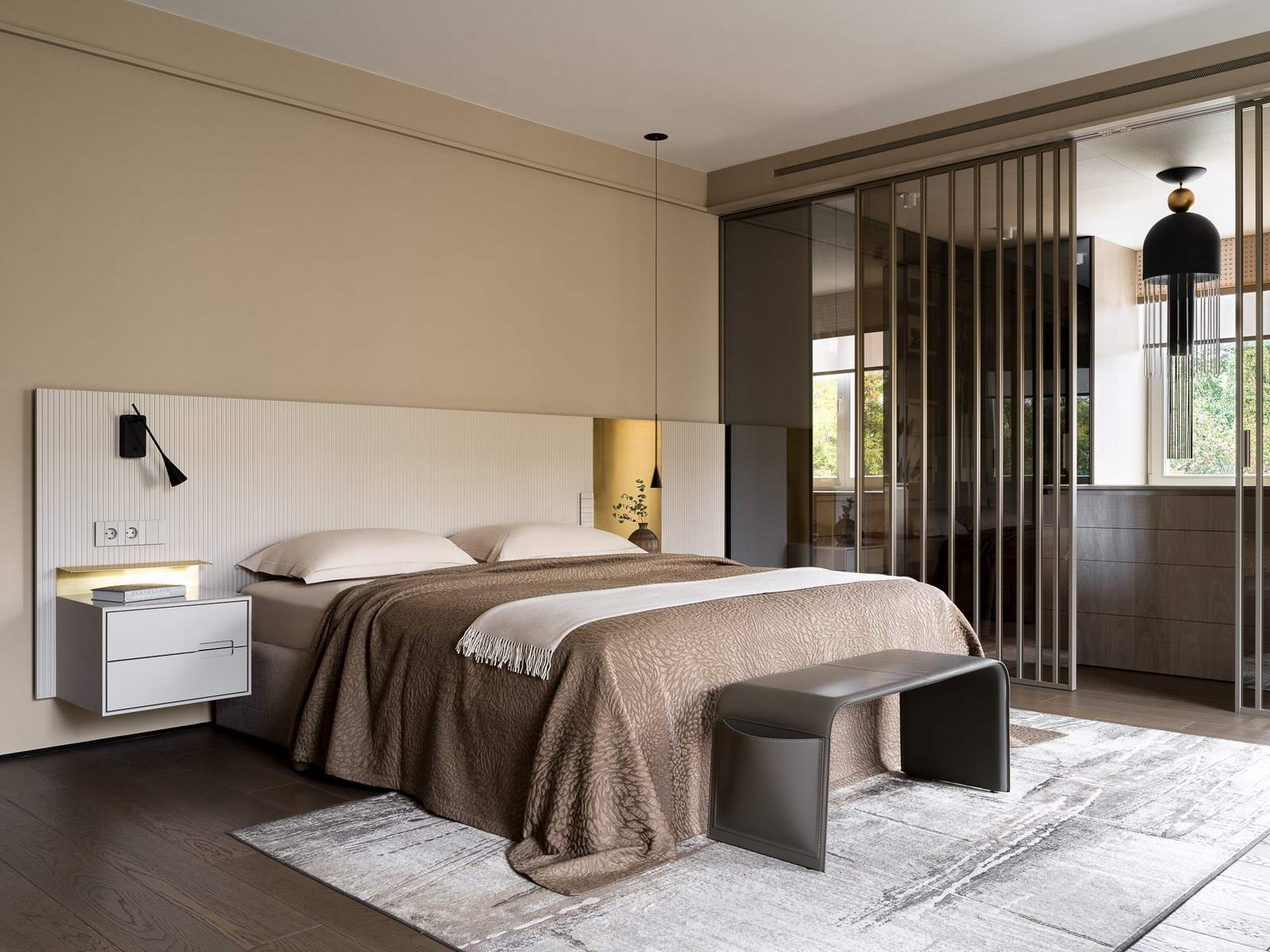 Дизайн квартиры в современном стиле.