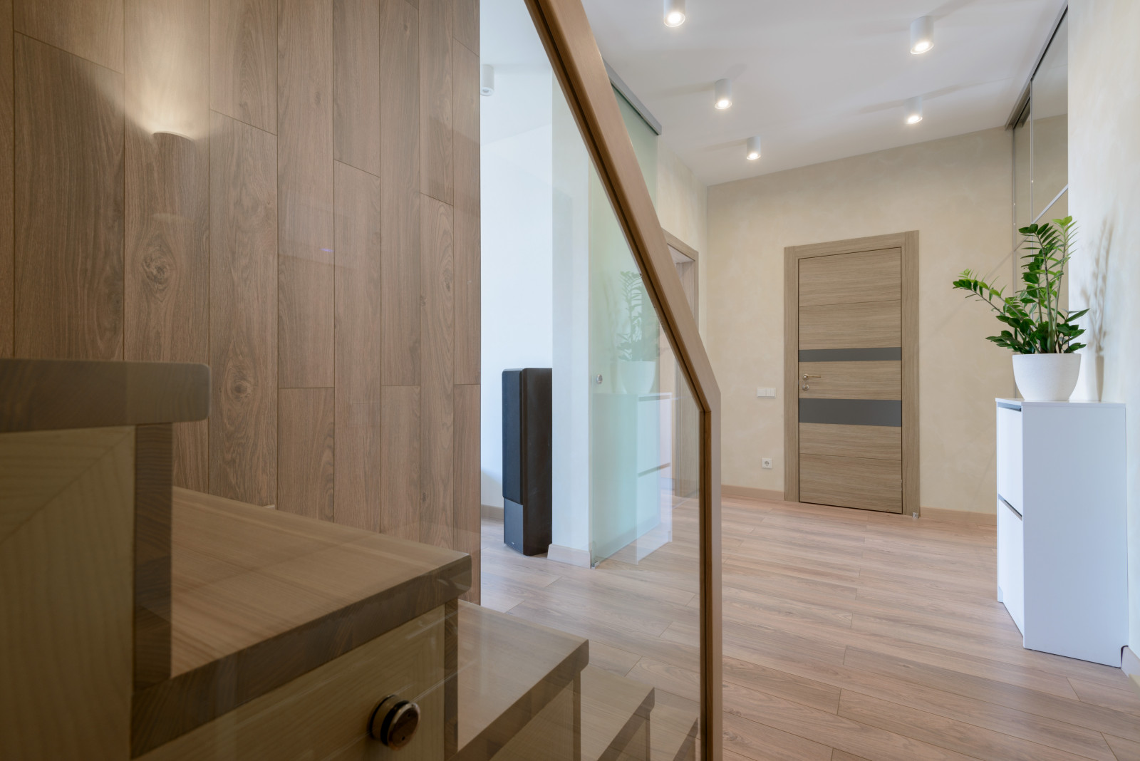 Двухъярусная квартира в стиле Экоминимализм