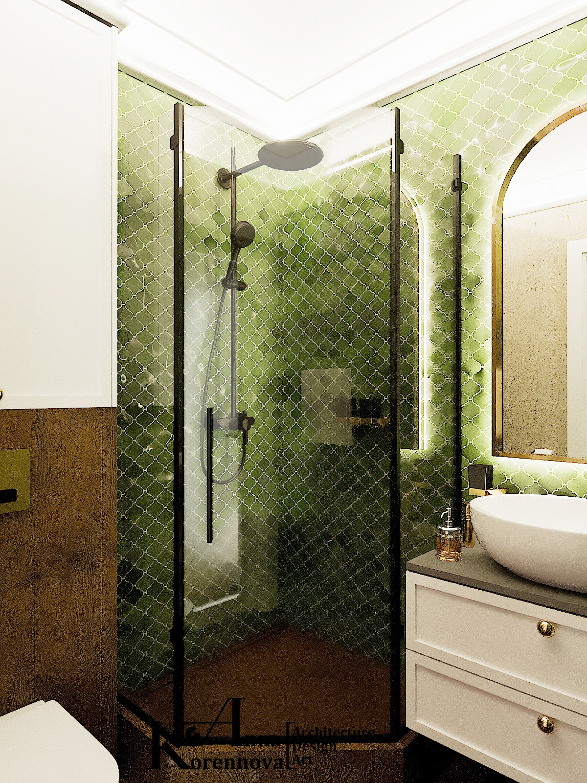 Дизайн ванной комнаты в однокомнатной квартире