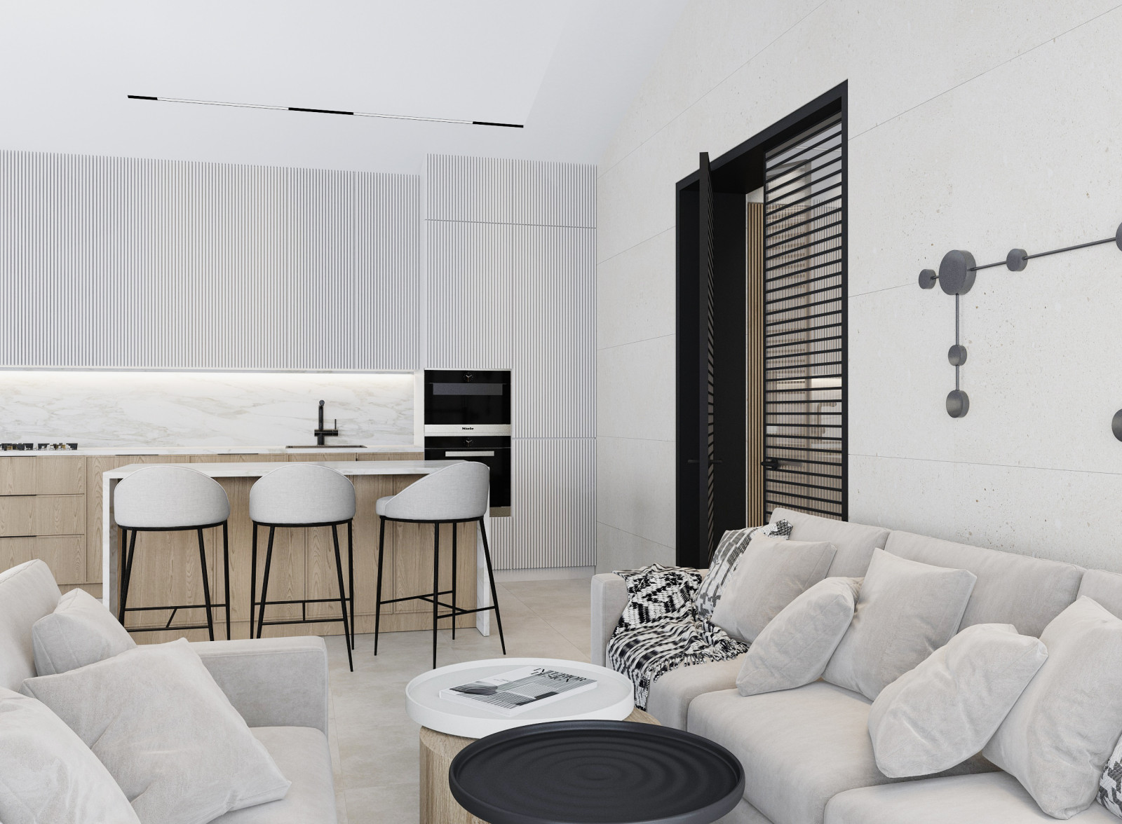 Комната отдыха в частном доме 67m2