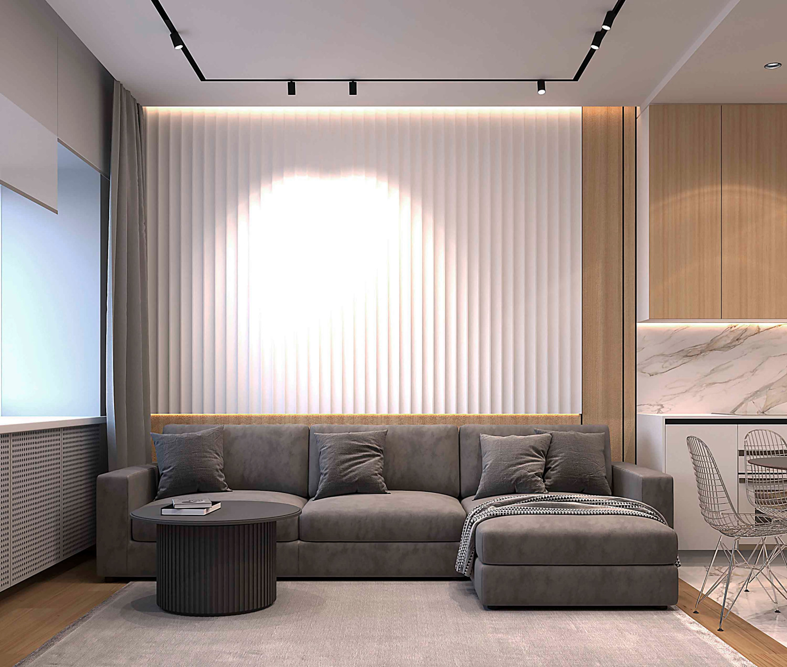 Кухня-гостиная