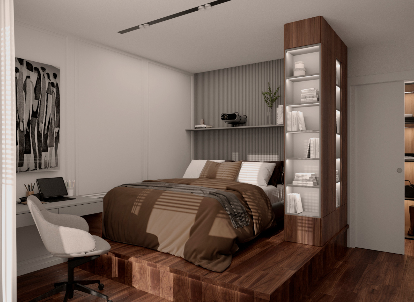 Проект: квартира 46м.кв в ЖК Премьер, г. Пермь