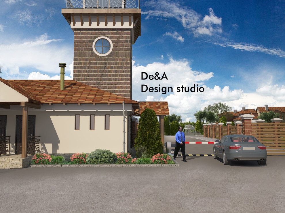 Визуализация коттеджного поселка