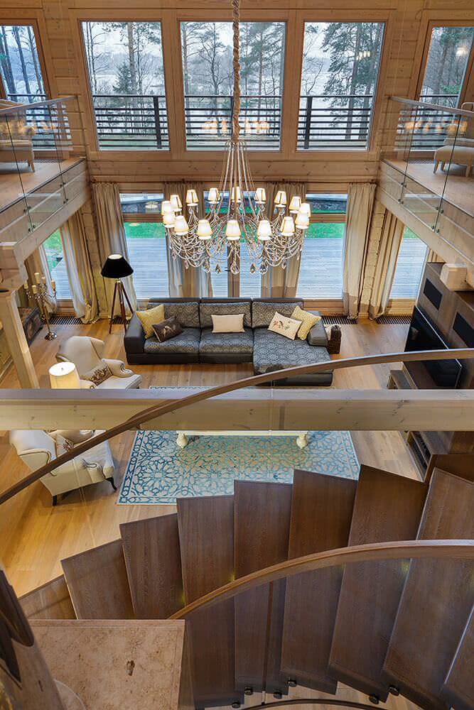 Загородный дом в посёлке "HONKA" на Медном озере, 450 м.кв.