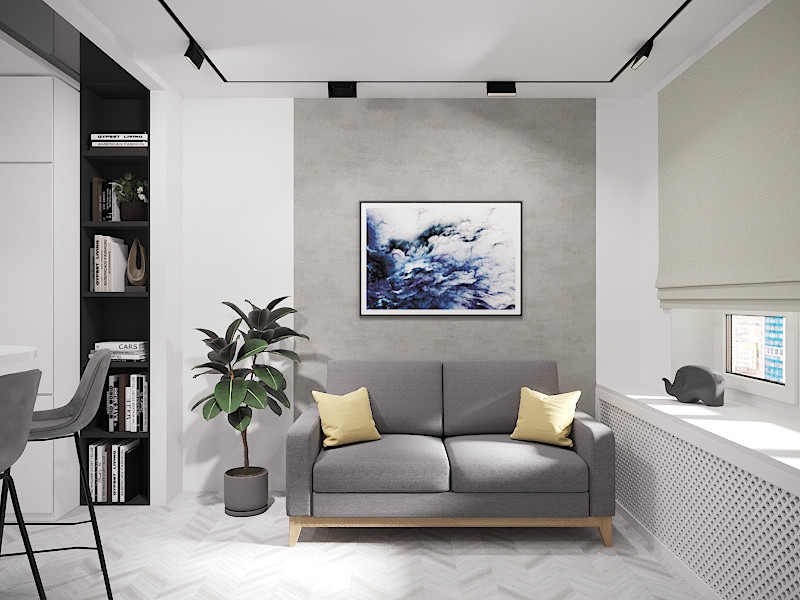 Обложка проекта: Студия в современном стиле для @rerooms_design