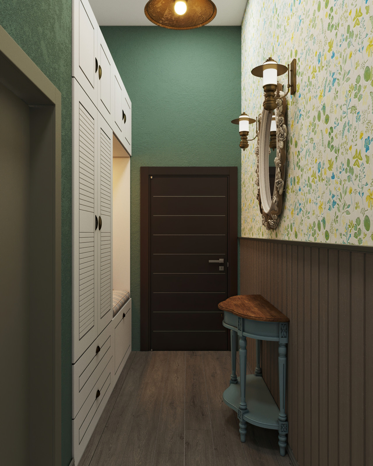 Интерьер квартиры в стиле кантри