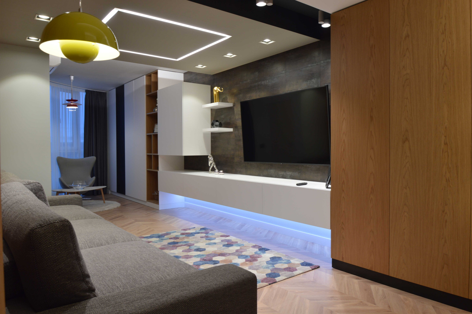 Реализованный дизайн-проект интерьера