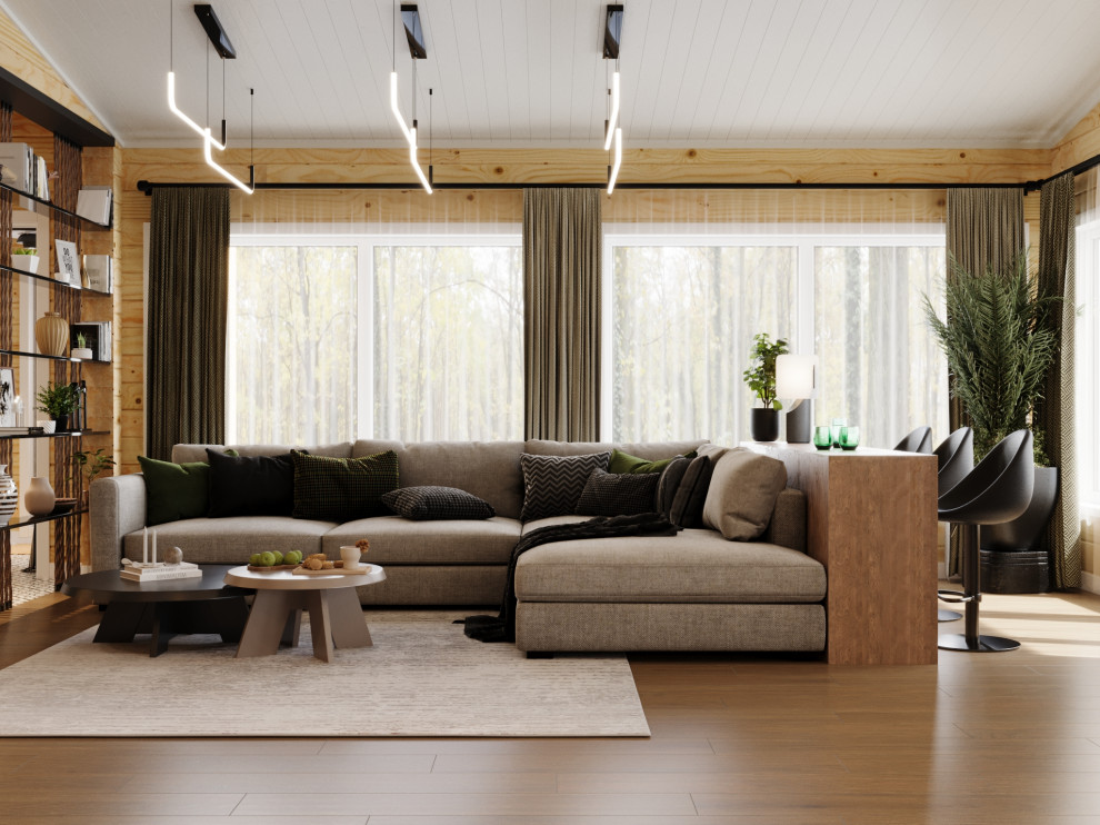 Дом из клееного бруса