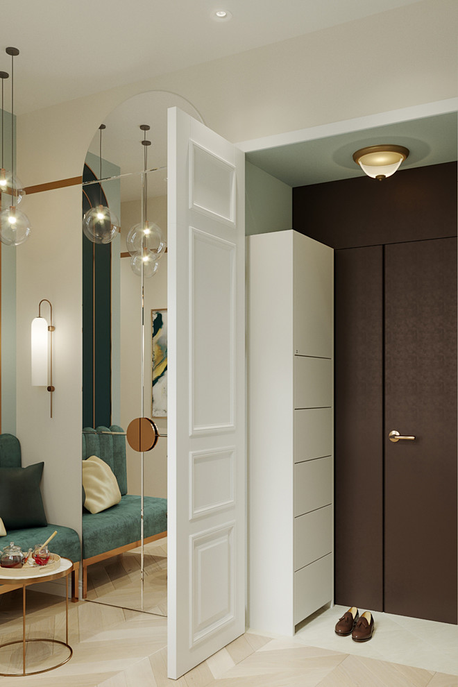 Проект. Двухкомнатная квартира в доходном доме А.В. Асташева, г. Санкт-Петербург