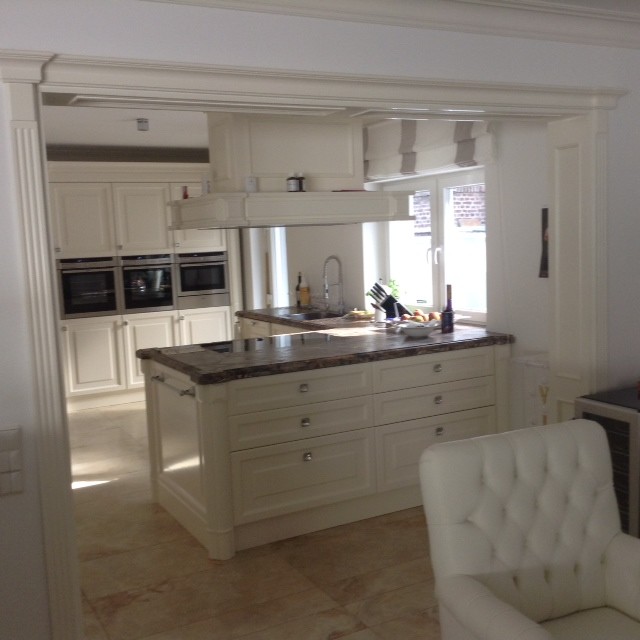 Обложка проекта: Cucina laccata opaco bianco