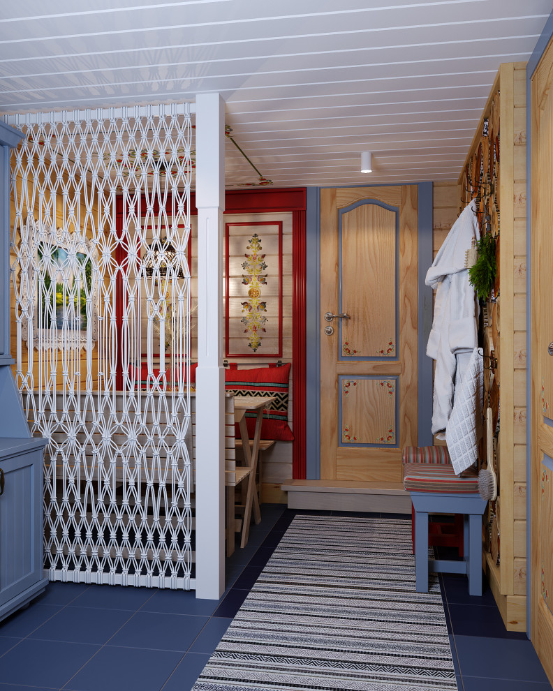 Баня с русскими мотивами