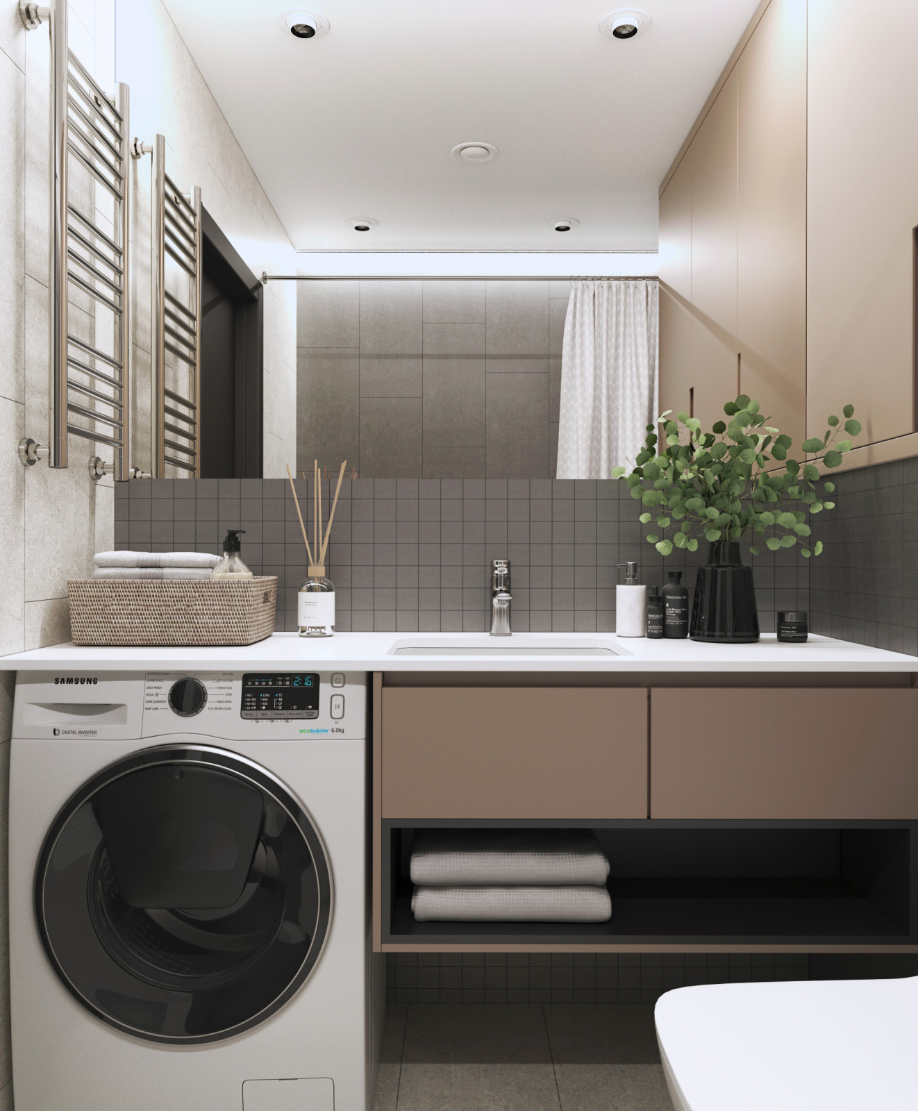 Дизайн-проект квартиры 75 кв.м, г.Тверь