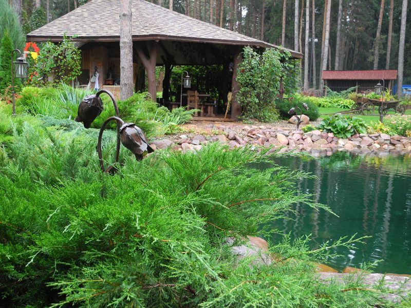 Водоём на участке