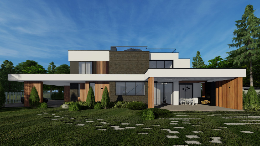 Обложка проекта: Современный дом в Долгопрудном