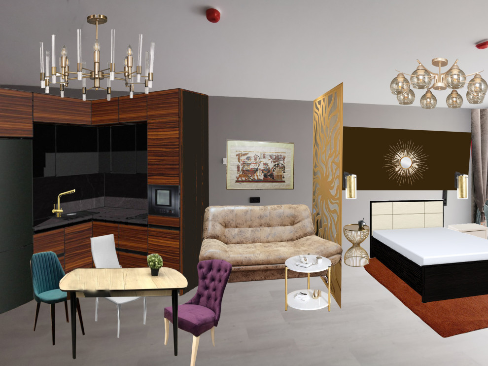 Большая студия в Апарт отеле Ярд Резиденс (Yard Residence)