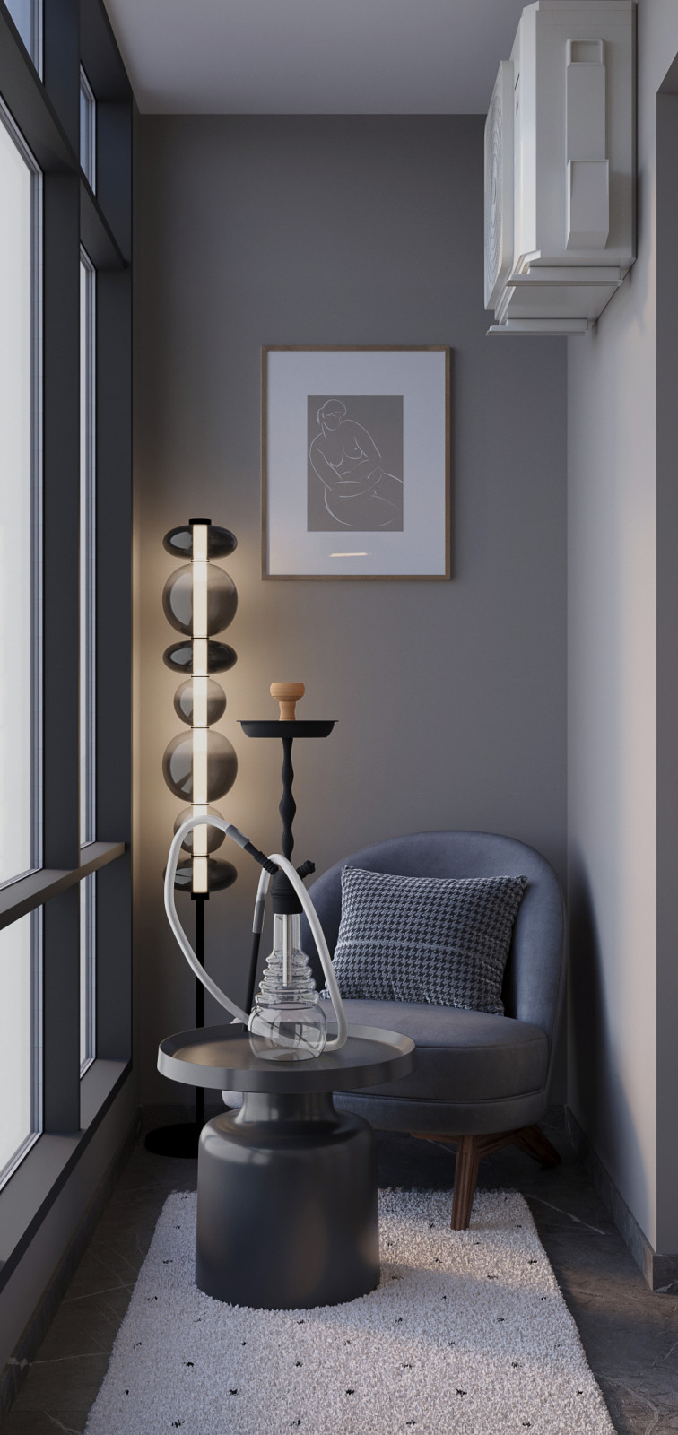 Квартира-студия для девушки в ЖК Екатерининский Парк