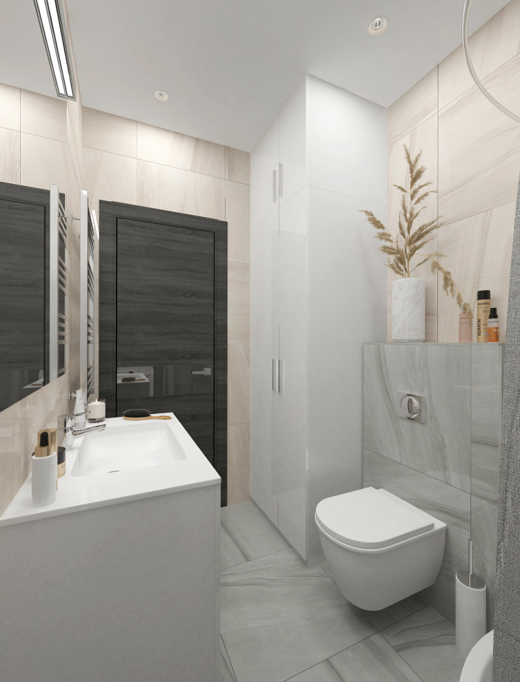 Квартира 100 кв.м. в жилом комплексе. Современный стиль.