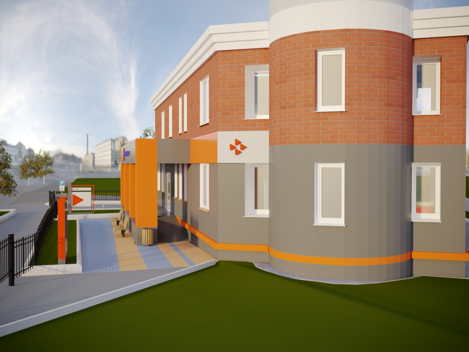 Визуализация экстерьера