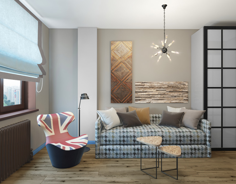 Обложка проекта: Квартира 170 м2. Эклектика лофта и минимализма.