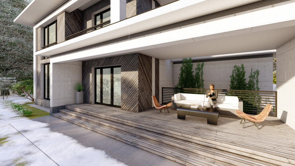 Коттедж в Подмосковье 250 м2